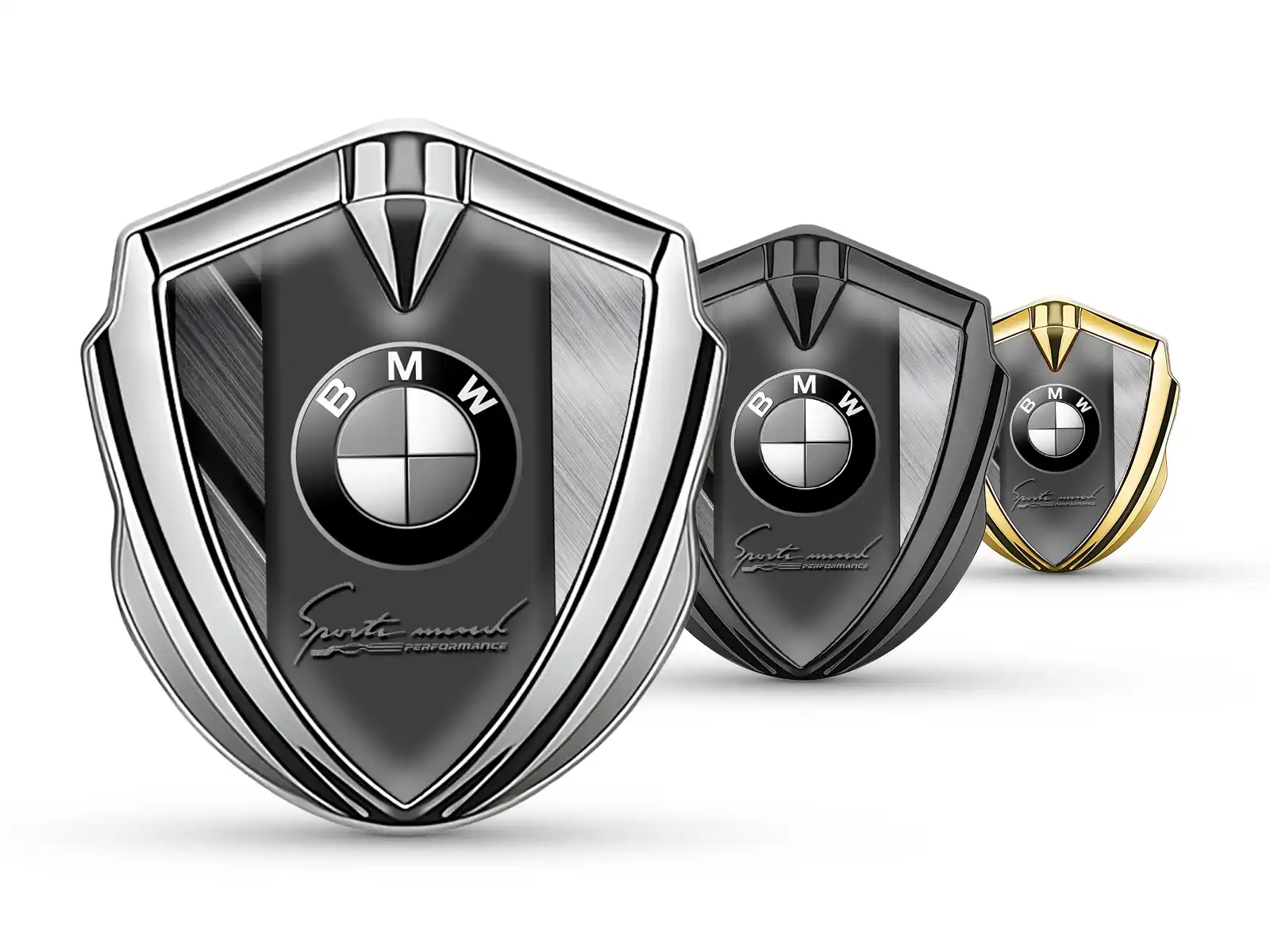 BMW Metall Kuppel Emblem Tuning Design Glänzend Max